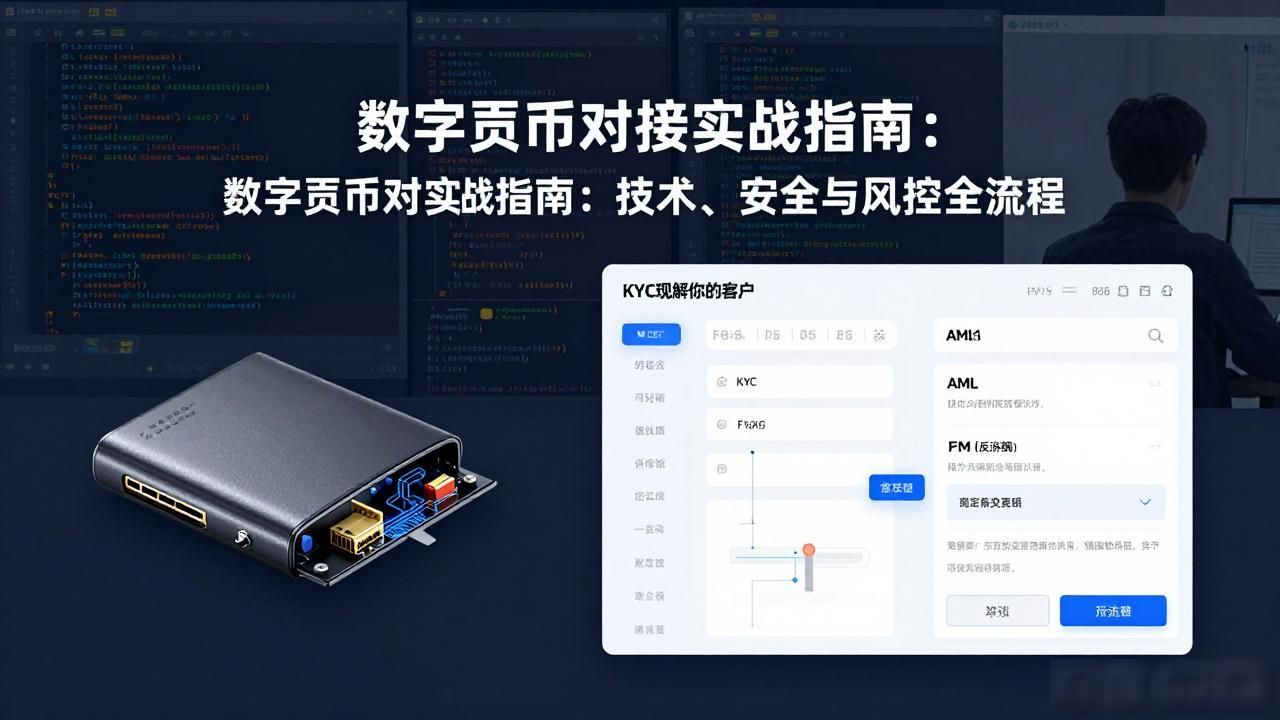 数字货币对接策略_安全合规风险控制_数字货币对接技术架构